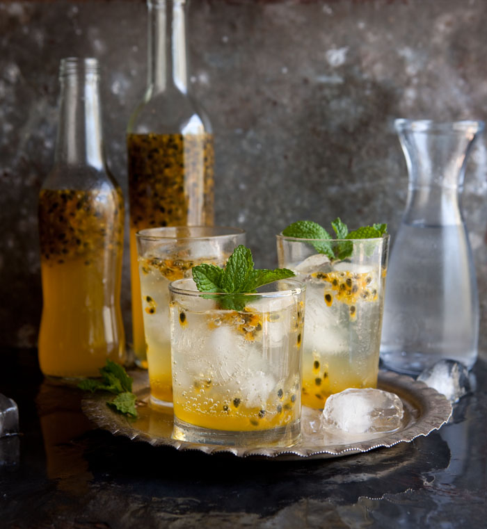 Quick and easy home-made passion fruit cordial