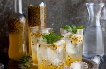 Quick and easy home-made passion fruit cordial